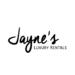 Jayne's Luxury Rentals official logo showcasing the brand's commitment to providing premium rental experiences