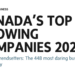 Jayne's Luxury Rentals recognized in Canada's Top Growing Companies 2021 report for outstanding business growth