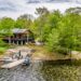 Bear's Den Cottage in Port Severn - Jayne's Luxurious Rentals | Nestled in lush greenery with private dock and watercrafts