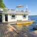 For Shore Boathouse on Muskoka Lakes - Jayne's Luxurious Rentals | Idyllic lakeside living with direct water access and rooftop deck