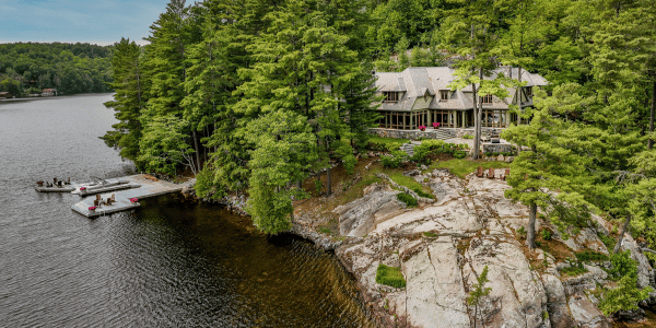 Muskoka Cottage Rentals - Lakefront Property with Private Dock from Jayne's Luxury Rentals